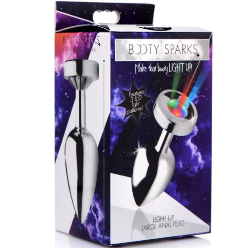 Light Up Anal Plug - Large - Image 10