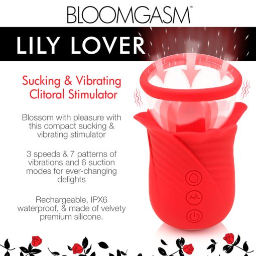Lily Lover Sucking & Vibrating Clitoral Stimulator - Image 2