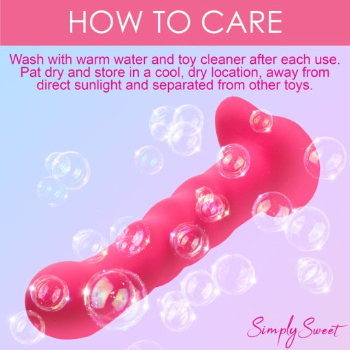 21X Vibrating Ribbed Silicone Dildo - Image 10