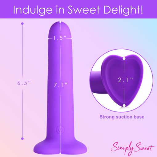 21X Vibrating Wavy Silicone Dildo - Image 4