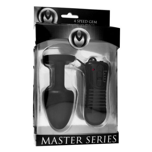 Paragon Gem Accented Vibrating Anal Plug with Internal Stimulation - Image 6