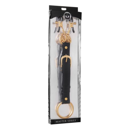 Penitentiary Nipple Clamps and Cock Ring Set - Image 2