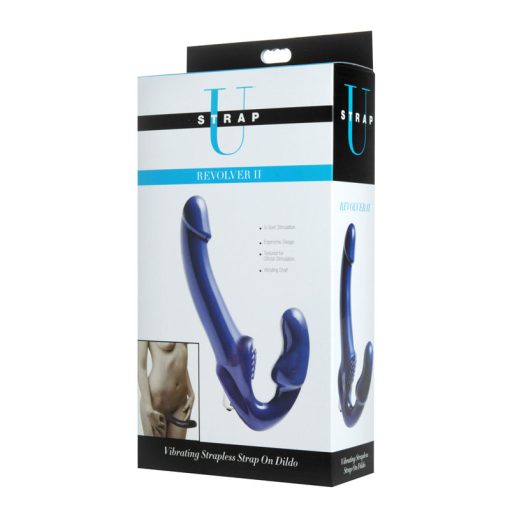 Revolver II Vibrating Strapless Strap On Dildo - Image 5