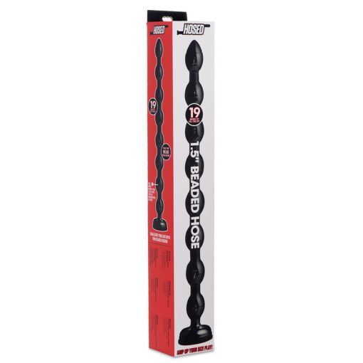 Hosed 19 Inch Beaded Anal Snake - Image 8