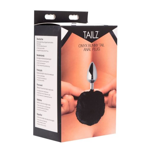 Onyx Bunny Tail Anal Plug - Image 3