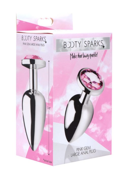 Pink Gem Anal Plug- Large - Image 5