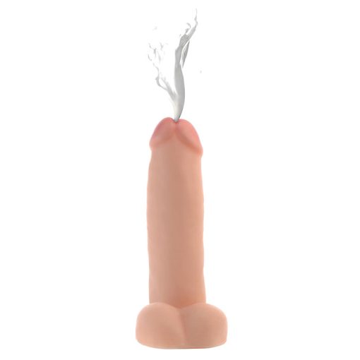 8 Inch Realistic Dual Density Squirting Dildo - Image 2