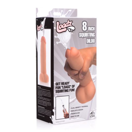 8 Inch Realistic Dual Density Squirting Dildo - Image 6