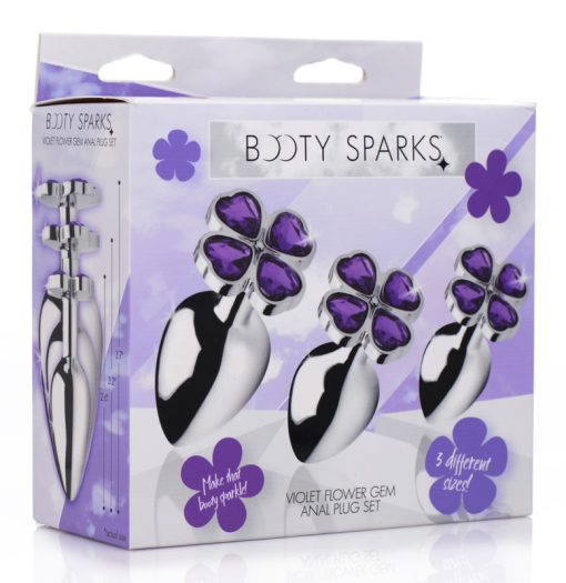 Flower Hearts Anal Plug Set - Image 4