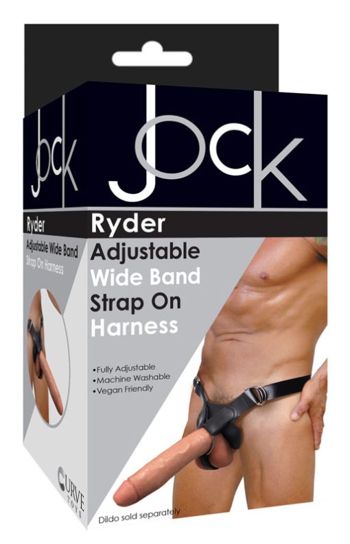 Ryder Adjustable Wide Band Strap-On Harness - Image 3