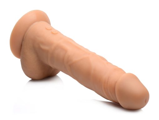 Power Pounder Realistic Thrusting Silicone Dildo - Image 5