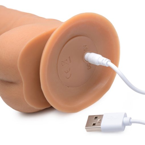 Power Pounder Realistic Thrusting Silicone Dildo - Image 7