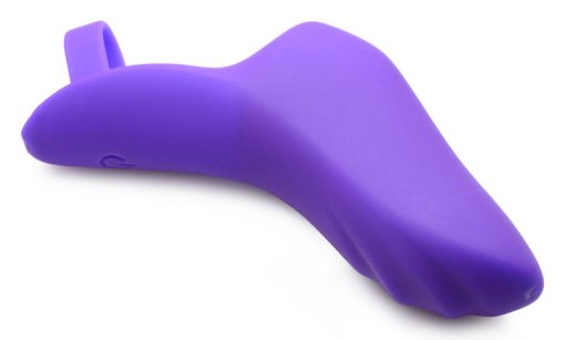 7X Finger Bang Her Pro Silicone Vibrator - Purple - Image 4