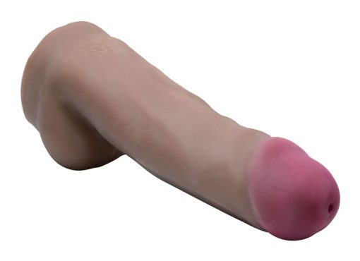 Dark Dual Density Squirting Dildo - 7 Inch - Image 6