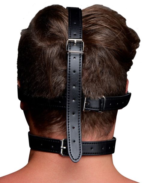 Blindfold Harness and Red Ball Gag - Image 4