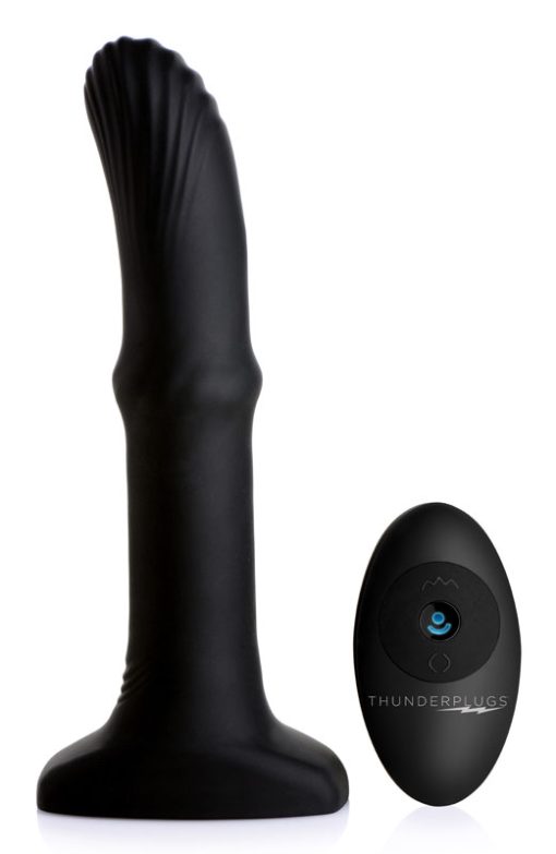 Sliding Shaft Silicone Anal Vibrating Plug - Image 2