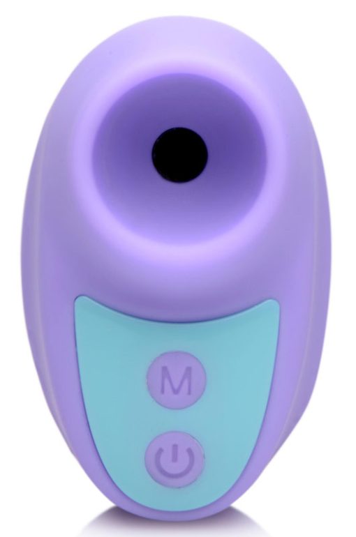 12X Mini Silicone Clit Stimulator - Purple - Image 4