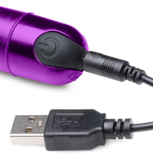 10X Slim Metallic Bullet - Purple - Image 4