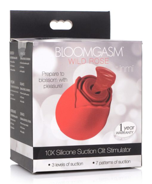 Bloomgasm Wild Rose 10X Silicone Clit Stimulator - Image 13