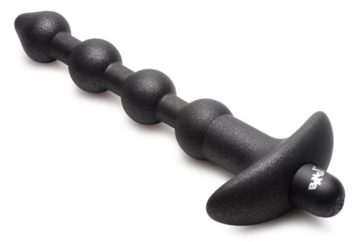 25X Vibrating Silicone Anal Beads with Remote Control - Image 6
