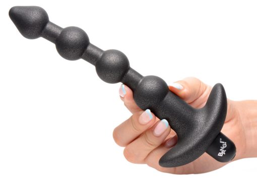 25X Vibrating Silicone Anal Beads with Remote Control - Image 3