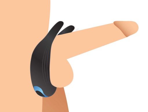 10X Dual Stim Silicone Cock Ring - Image 6