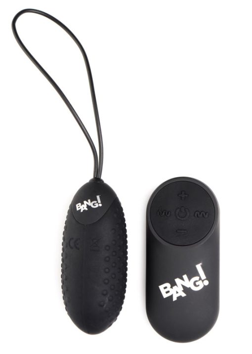 28X Nubbed Silicone Vibrating Egg with Remote Control - Image 2