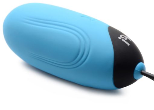 28X Grooved Silicone Vibrating Egg with Remote Control - Image 4