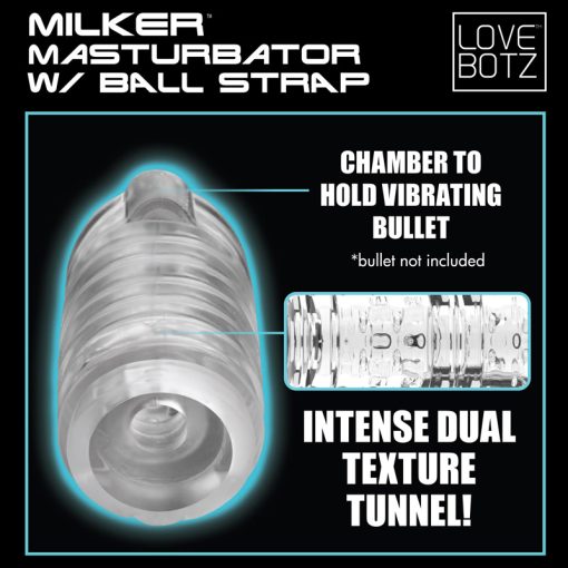 Milker Masturbator with Ball Strap - Image 4