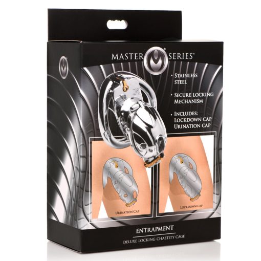 Entrapment Deluxe Locking Chastity Cage - Image 7