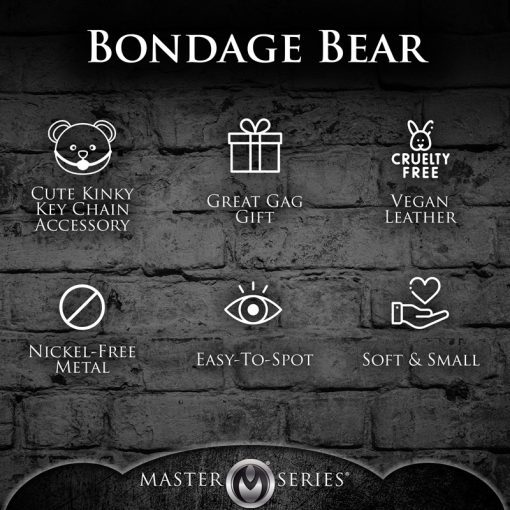 Hooded Teddy Bear Keychain - Image 5