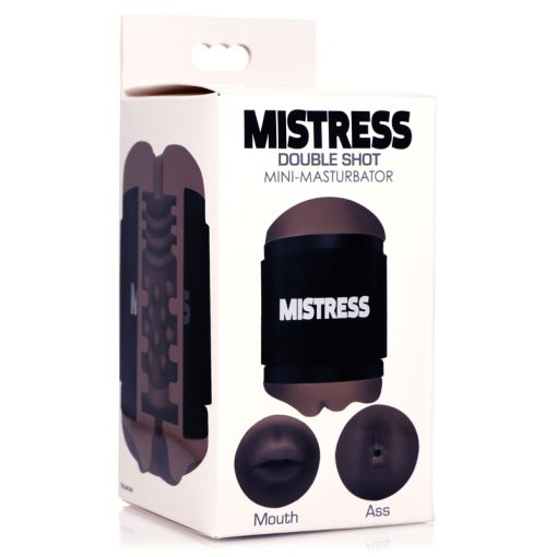 Double Shot Ass and Mouth Stroker - Dark - Image 9