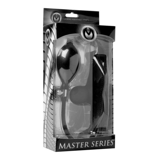 Silencer Inflatable Locking Silicone Penis Gag - Image 4