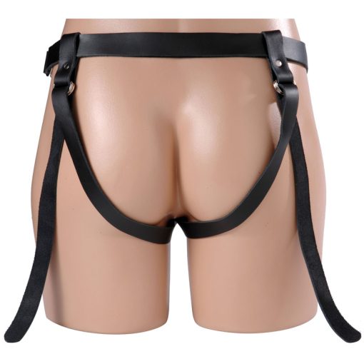 Strict Leather Two-Strap Dildo Harness - Image 3