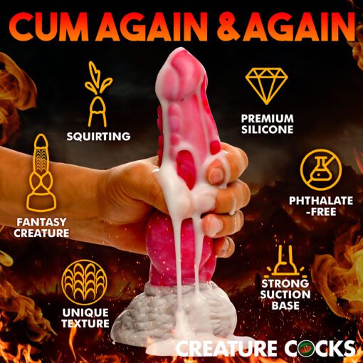 Resurrector Phoenix Squirting Silicone Dildo - Image 5