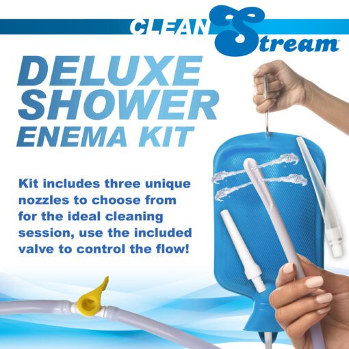 Deluxe Shower Enema Kit with 5 Tips - Image 2