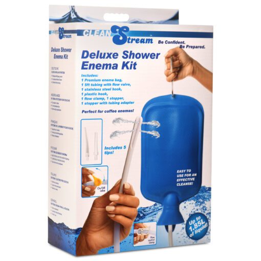 Deluxe Shower Enema Kit with 5 Tips - Image 12
