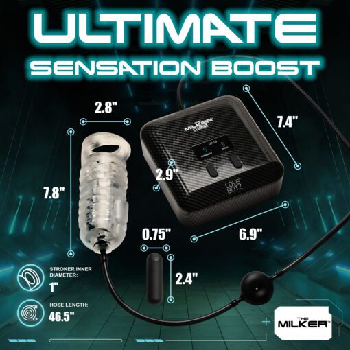 The Milker Stamina with Automatic Stroking, Suction and Vibration - Image 10