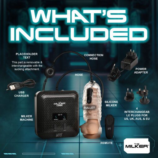 The Milker Stamina with Automatic Stroking, Suction and Vibration - Image 7