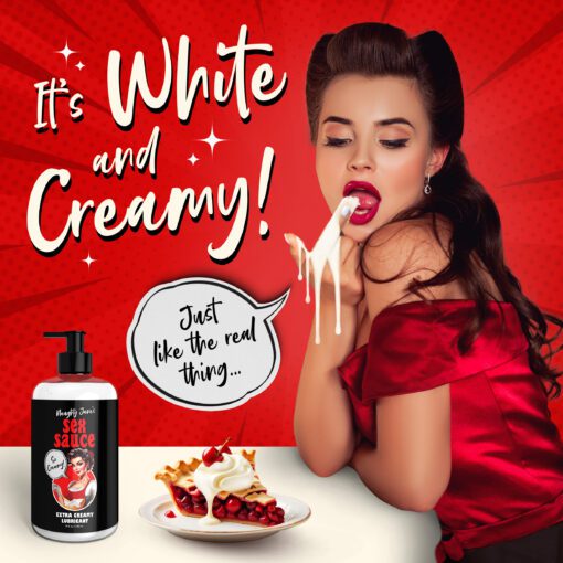 Naughty Jane's Sex Sauce Extra Creamy Lubricant - 16oz - Image 3