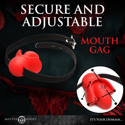 Gag Order Extreme Silicone Ball Gag - Image 5