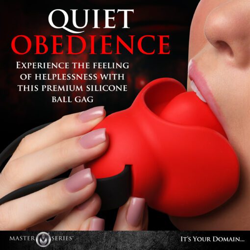 Gag Order Extreme Silicone Ball Gag - Image 3