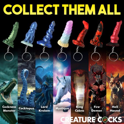 King Cobra Mini Dildo Key Chain - Image 8