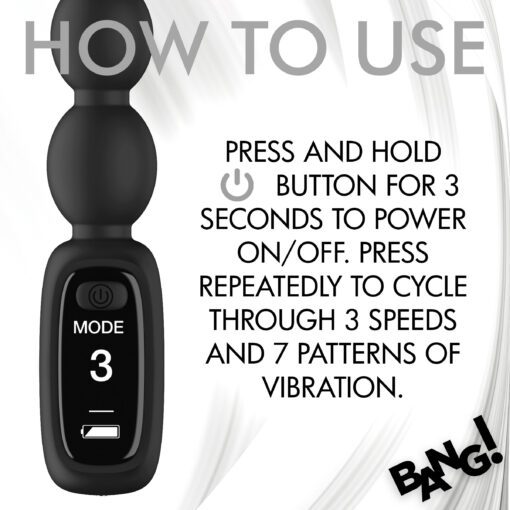 Silicone Anal Beads with Digital Display - Image 6