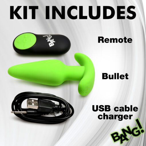 Glow-in-the-Dark Silicone Butt Plug - Image 7