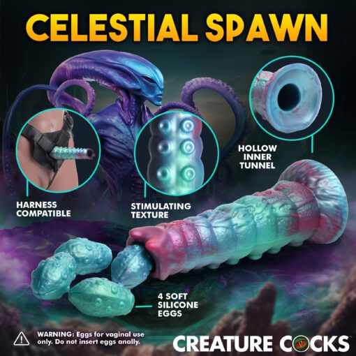 Galactic Breeder Ovipositor Silicone Dildo - Image 6