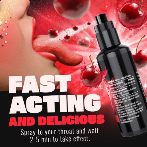 Deep Throat Cherry Numbing Spray - Image 5