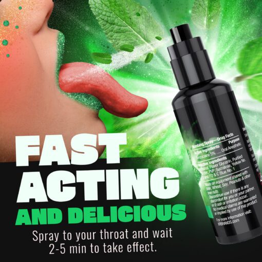 Deep Throat Mint Numbing Spray - Image 5