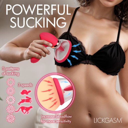 Plump Pleasure Licking & Sucking Clitoral Stimulator - Image 3