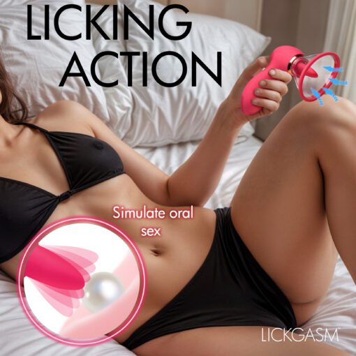 Plump Pleasure Licking & Sucking Clitoral Stimulator - Image 4
